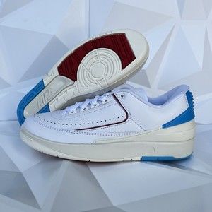 Nike Air Jordan 2 Retro Low UNC To Chicago White Blue DX4401 164 Women’s Size 9